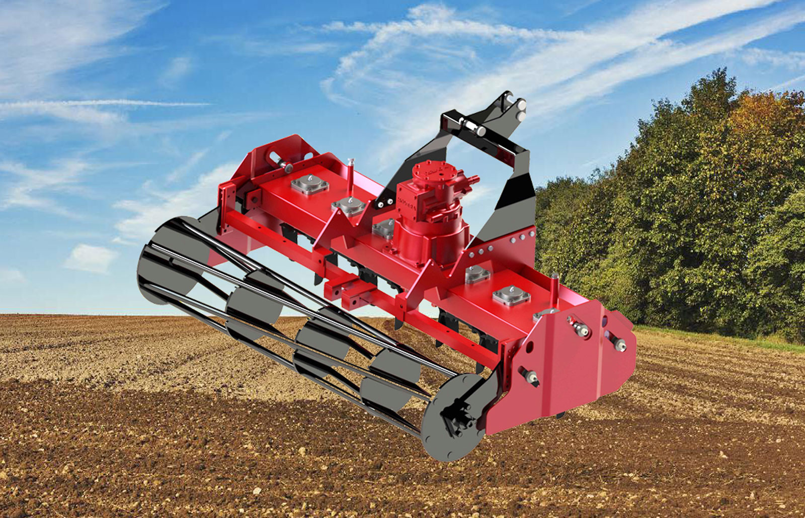 power-harrow-with-crumbler-attachment