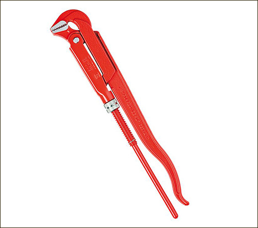 SWEDISH PIPE WRENCH 90 DEGREE